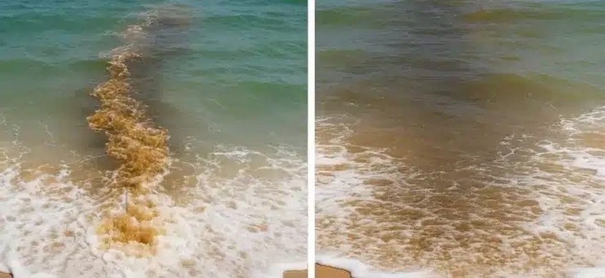 Αν δείτε κύματα να σχηματίζονται έτσι, φύγετε αμέσως από την παραλία