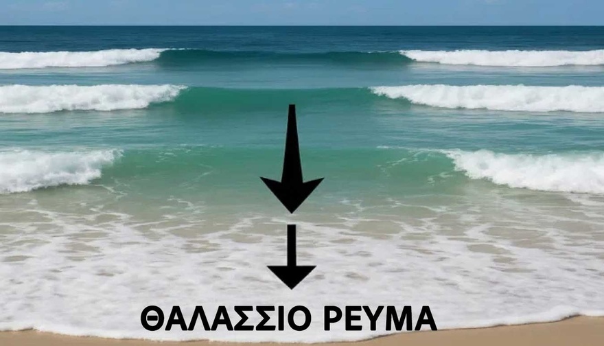 Αν δείτε κύματα να σχηματίζονται έτσι, φύγετε αμέσως από την παραλία