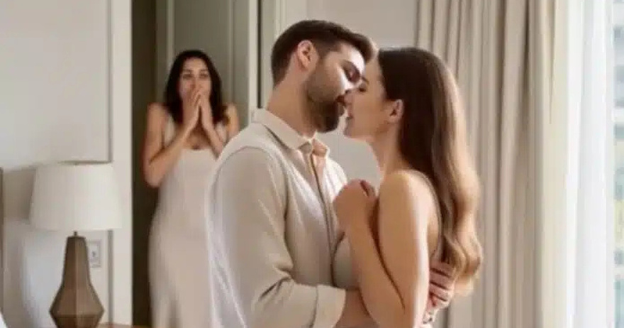 Μπήκα στο υπνοδωμάτιό μας και βρήκα τον άντρα μου με μια άλλη γυναίκα αλλά αντί να ουρλιάξω, έκανα κάτι που τους άφησε και τους δύο άφωνους