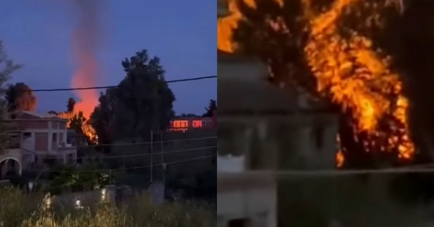 Μεγαλη φωτια στην ελλαδα