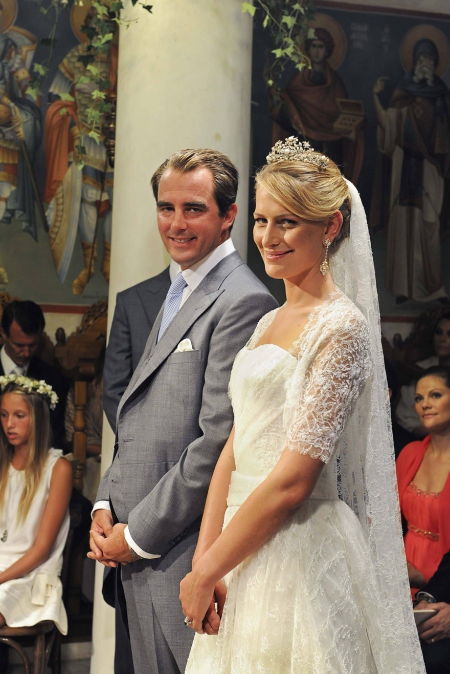 Χρυσή Βαρδινογιάννη: Η βασιλική ιστορία της τιάρας που φόρεσε στον γάμο με τον Νικόλαο Ντε Γκρες