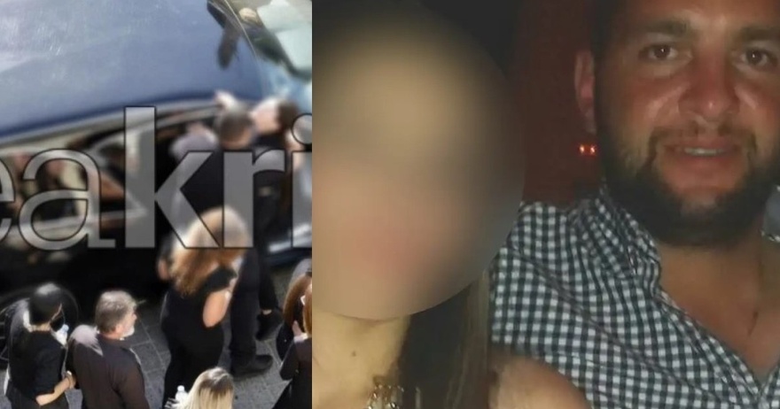 Βορίζια – Κηδεία Φανούρη: Ανατpιxιάζει η κίνηση της γυναίκας του – Bίvτεο