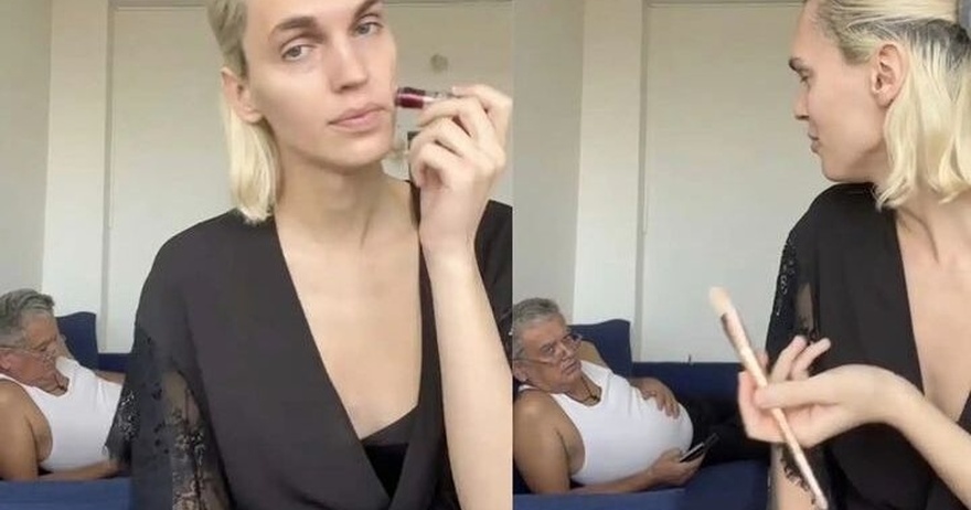 Η τρανς Καίτη Γκραμμά ρώτησε τον πατέρα της αν «κέρναγε στο καφενείο» ημέρα που γεννήθηκε – Όλοι αποθεώνουν τον πατέρα για την απάντηση του